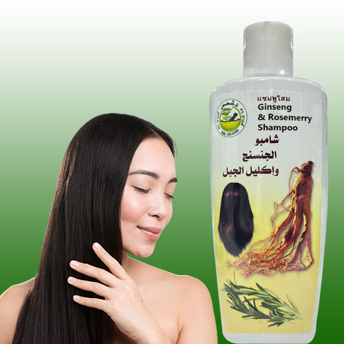 شامبو الجينسنغ وإكليل الجبل